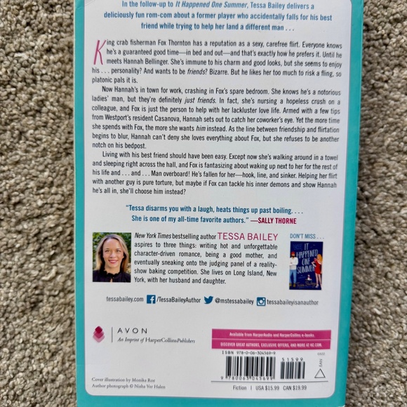 It Happened One Summer & Hook Line, and Sinker Tessa Bailey Bundle BookTok Beach - Picture 7 of 7